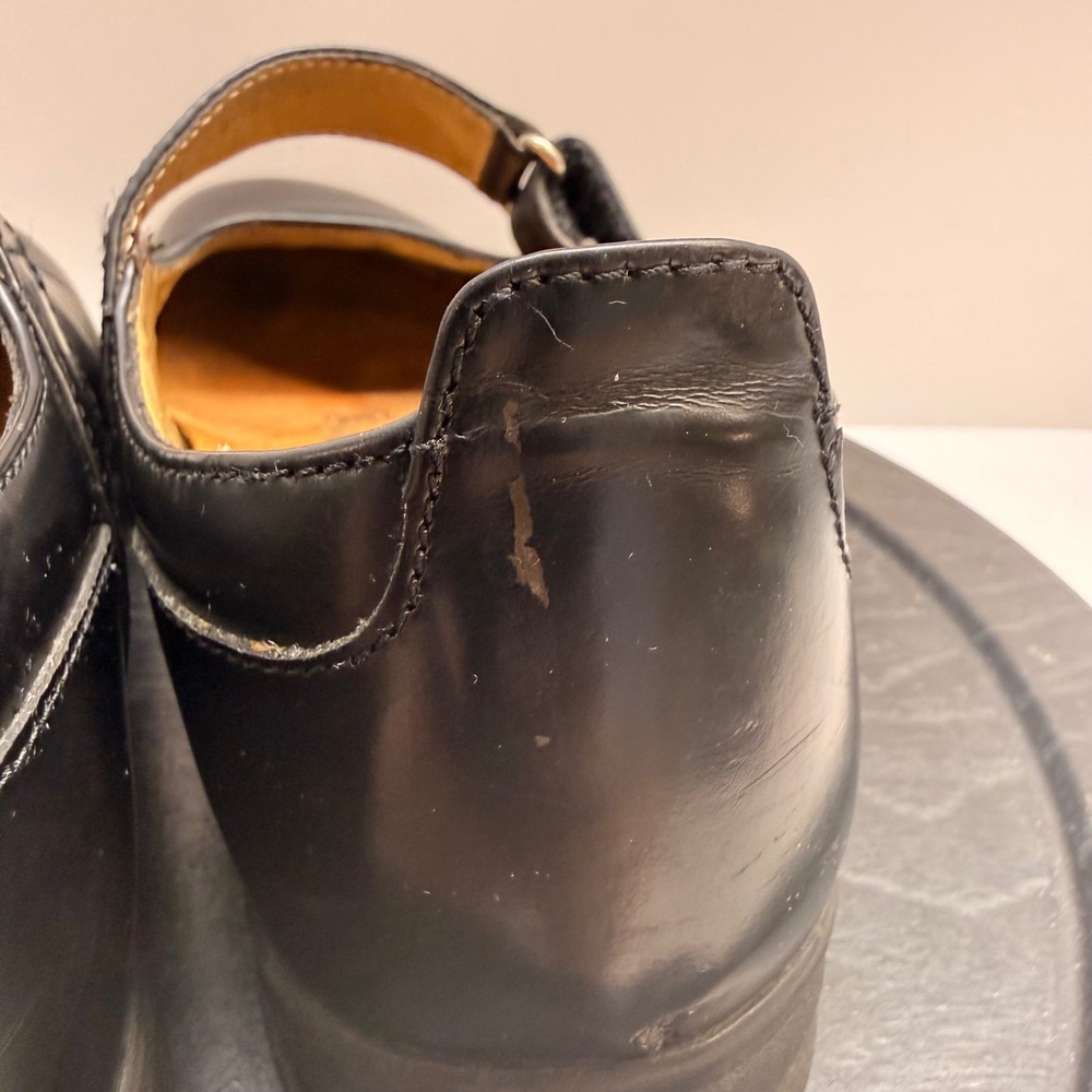 Birkenstock Black Mary Jane Flats with Strap - Picture 8 of 11